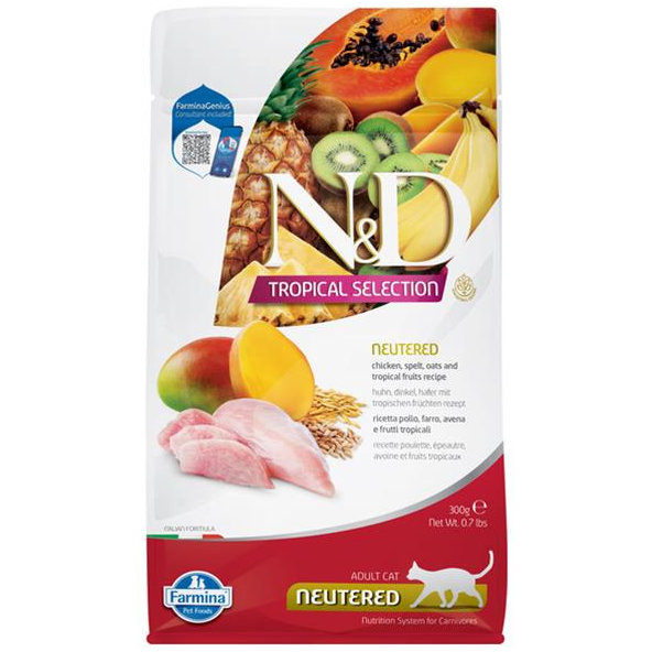 Farmina N&D Tropical Selection AG Neutered kuře 300 g