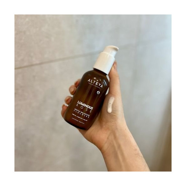 Alteya Organics Luminous Rose jemné pleťové mléko 120 ml