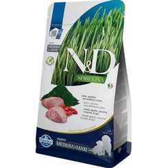Farmina N&D Dog Spirulina GF puppy medium & maxi jehněčí 2 kg