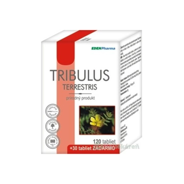 EDENPharma Tribulus 120 + 30 tablet zdarma