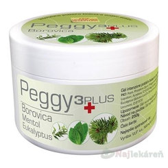 Peggy 3Plus gel s borovicí 250 g