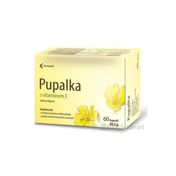 Noventis Pupalka s vitamínem E 4×15 kapslí