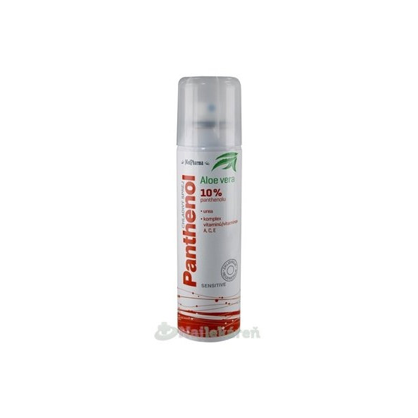 MedPharma Panthenol 10% chladivý sprej Sensitive Aloe vera 150 ml