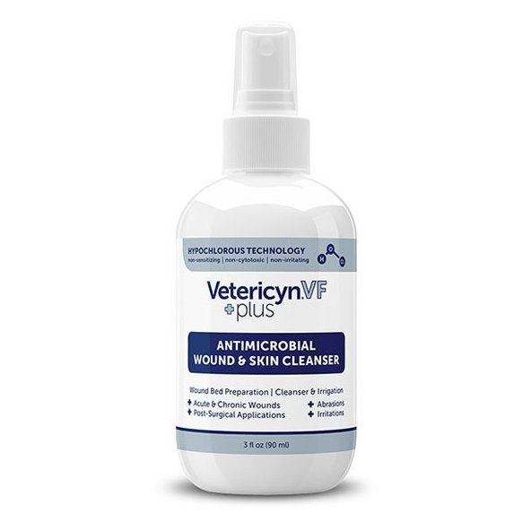 Vetericyn VF Plus antimikrobiální roztok na rány zvířat 90 ml