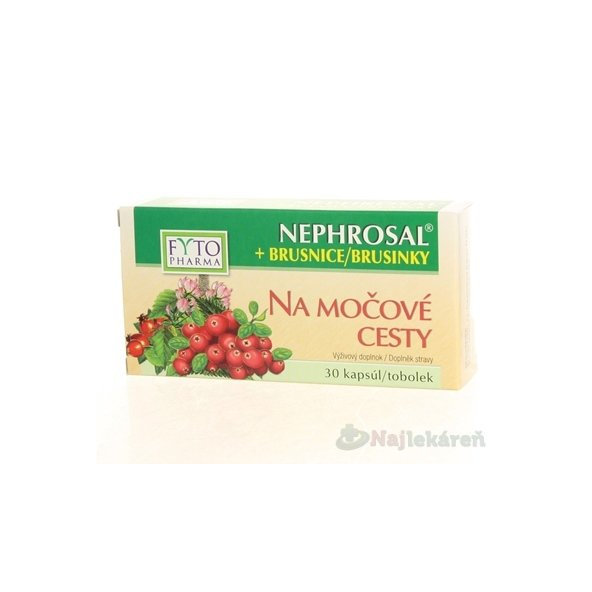 Fyto Nephrosal + brusinka 30 kapslí