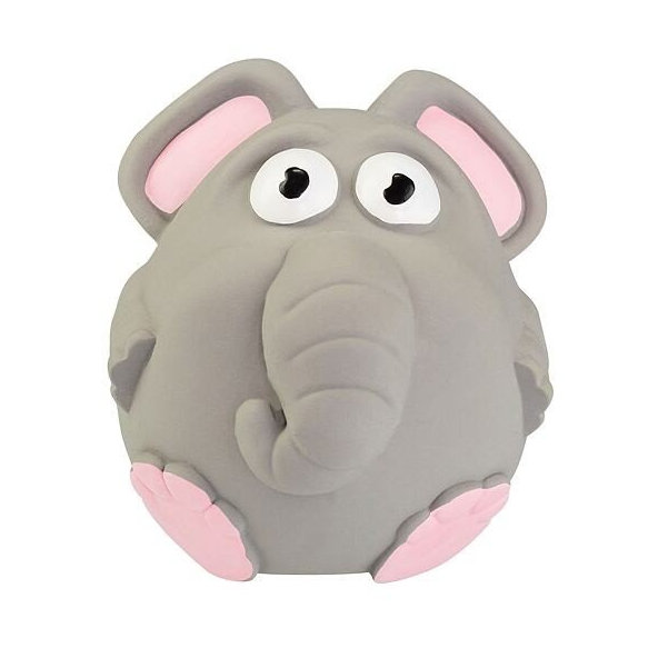 Hip Hop Dog slon s reálným zvukem latex 11 cm