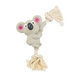 Hip Hop Dog koala na bavlněném laně se zvukem latex 10/24 cm