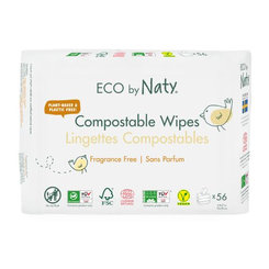 Eco by Naty vlhčené obrúsky detské 3×56 ks