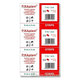 FIXAplast STRIPS textilní náplasti s polštářkem 8 × 4 cm 3 ks