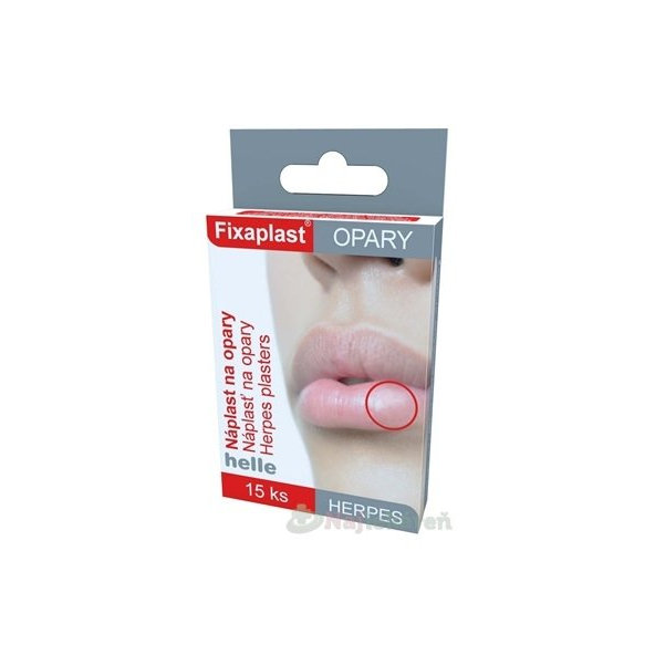 FIXAplast HERPES náplasti na opary 15ks