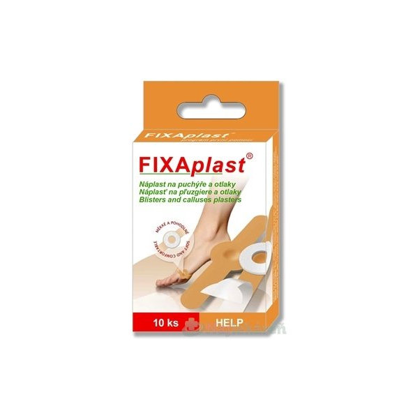 FIXAplast HELP náplasti na puchýře a otlaky 10 ks