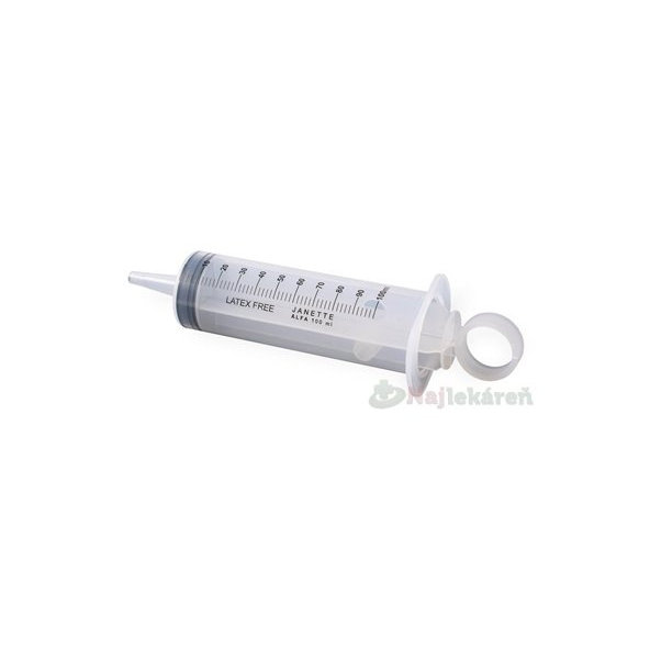JANETTE ALFA sterilní výplachová stříkačka 100 ml 1 ks