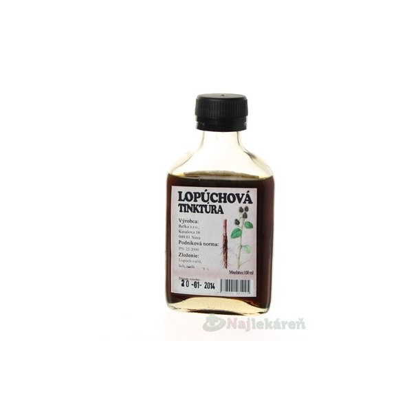 Prírodná farmácia Lopuchová tinktura 100 ml