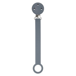 NATTOU Klip na dudlík silikon dark grey