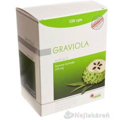 Graviola Annona muricata 120 kapslí