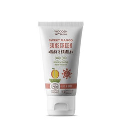 Wooden Spoon opaľovací telový lotion Mango Baby SPF 50 150 ml