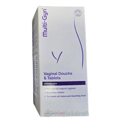 Multi-Gyn Vaginal Douche pomůcka pro výplach pochvy + 10 tablet