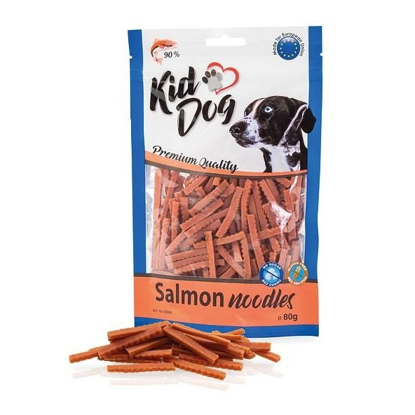 KID DOG KD lososové masové nudličky 80 g