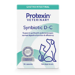 Protexin Synbiotics probiotika a prebiotika pro psy a kočky 50 kapslí
