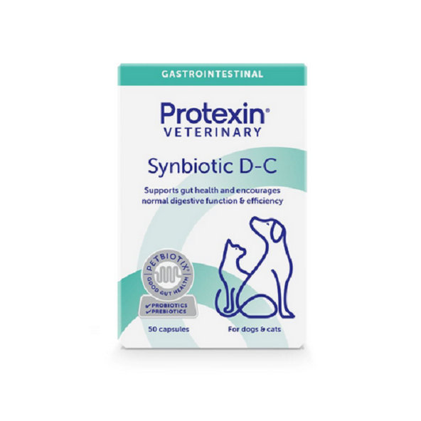 Protexin Synbiotics probiotika a prebiotika pro psy a kočky 50 kapslí