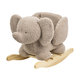 NATTOU Houpačka Teddy plyš sloník taupe 10 m+