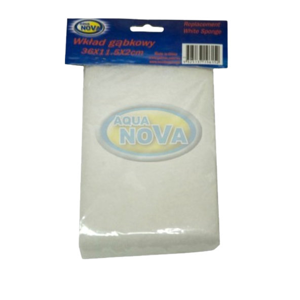 Aqua Nova filtrační vata pro akvarijní filtry 36 x 11 cm