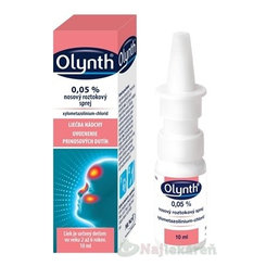 Olynth 0,05 % nosní sprej 10 ml