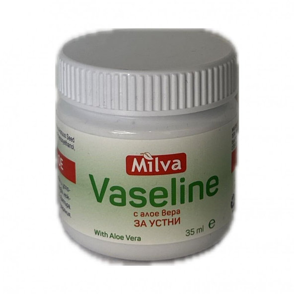 MILVA vazelína na rty s aloe vera 35 ml