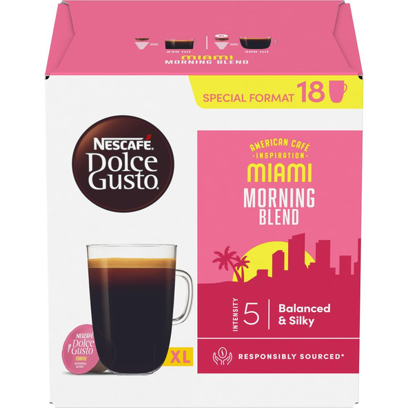 Nescafé Dolce Gusto Grande Miami kapsule 18 ks