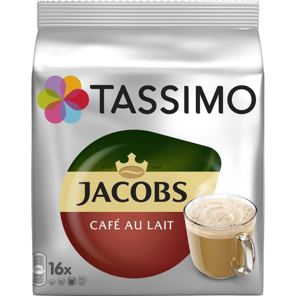 Jacobs Café au Lait Tassimo kapsule 16 ks