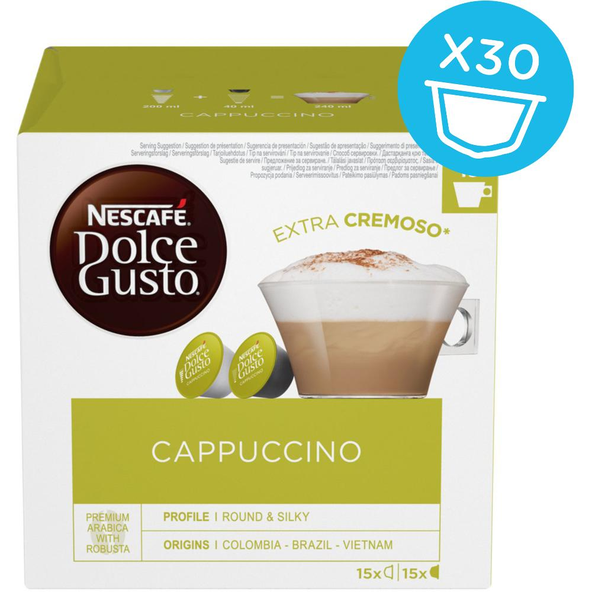 Nescafé Dolce Gusto Cappuccino kapsule 30 ks