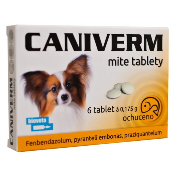 Caniverm Mite 6 tablet