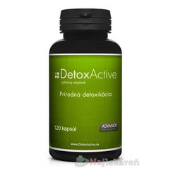 Advance DetoxActive přírodní detoxikace 120 kapslí