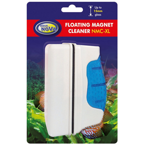 Aqua Nova magnetická stěrka na čištění akvarijního skla XL 15 mm