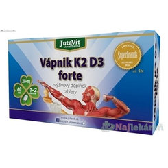 JutaVit Vápník K2 D3 Forte 60 tablet