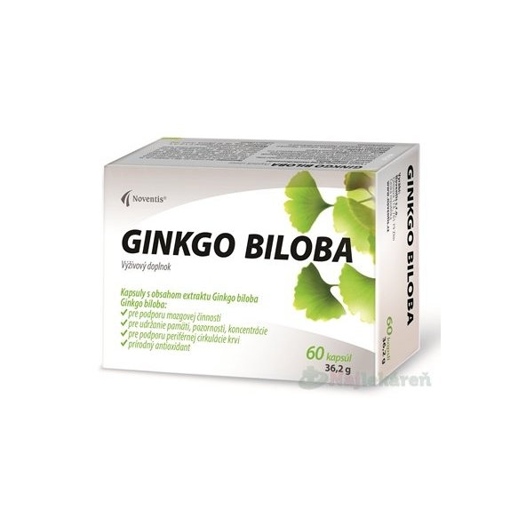 Noventis Ginkgo Biloba 60 kapslí