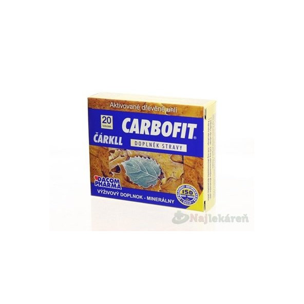 CARBOFIT Čárkll 20 kapslí