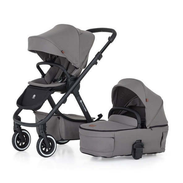 PETITE&MARS SET LITE kombinovaný kočárek ICON 2v1 AIR Dove Grey