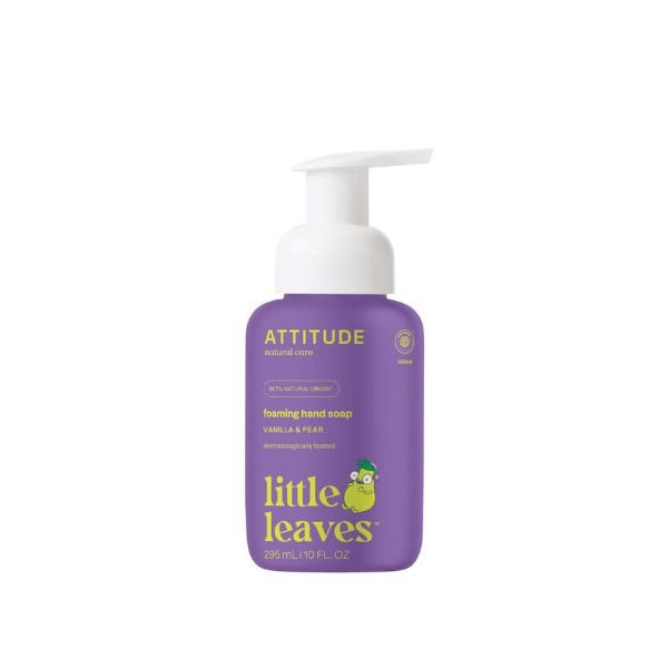 Attitude Little Leaves pěnové mýdlo na ruce vanilka a hruška 295 ml
