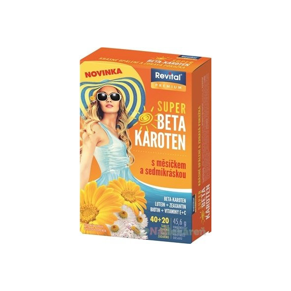 Revital Premium Super Beta-karoten 40+20 tablet