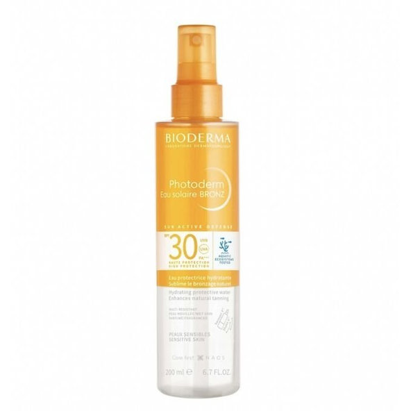 BIODERMA Photoderm Bronz opalovací voda SPF30 200 ml