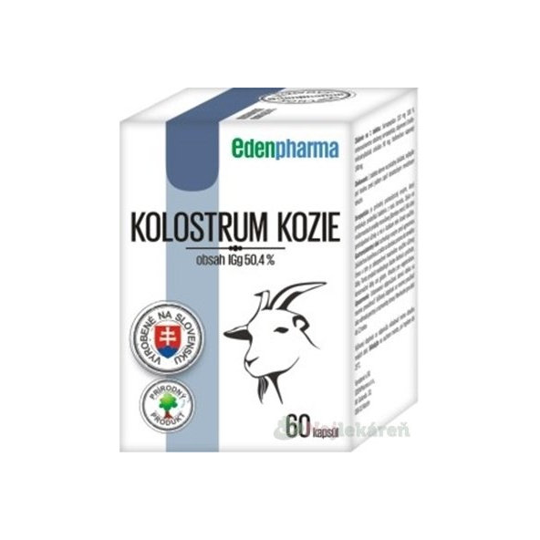 EDENPharma Kozí kolostrum 60 kapslí