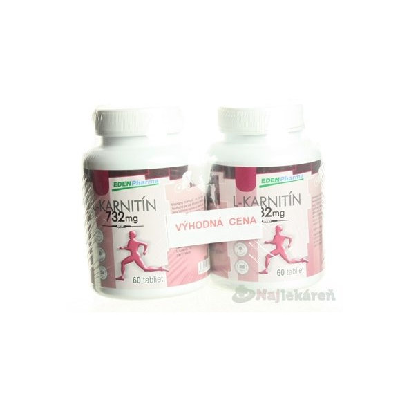 EDENPharma L-karnitin 732 mg DUOPACK 2×60 tablet