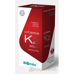 Biomin Vitamin K2 Solo 30 kapslí
