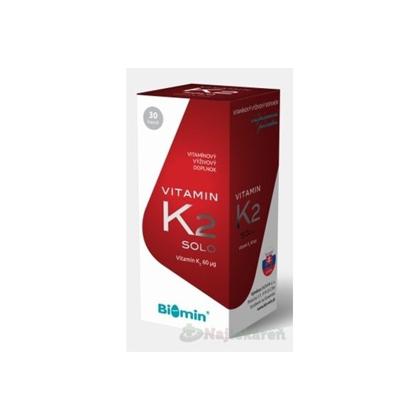 Biomin Vitamin K2 Solo 30 kapslí