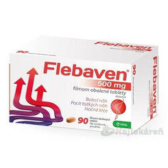 Flebaven 500 mg potahované tablety 90 ks
