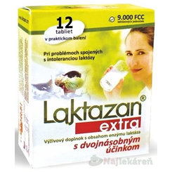 LAKTAZAN Extra 12 tablet