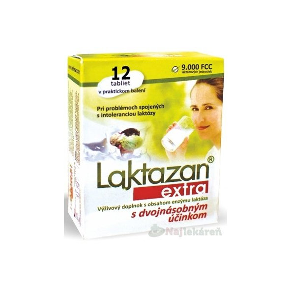 LAKTAZAN Extra 12 tablet
