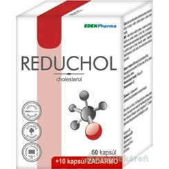 EDENPharma Reduchol na cholesterol 60 + 10 kapslí zdarma