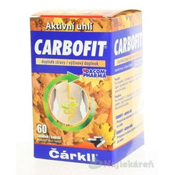CARBOFIT Čárkll aktivní uhlí 60 kapslí